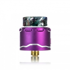 Authentic Asmodus C4 BF 24mm RDA Rebuildable Dripping Atomizer w/BF Pin - Purple