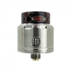 Authentic Asmodus C4 24mm RDA Rebuildable Dripping Atomizer w/ BF Pin - Silver