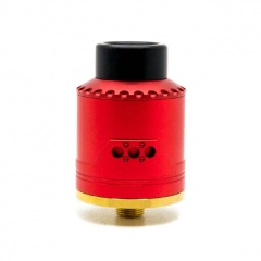 Authentic Asmodus Vice 24mm RDA Rebuildable Dripping Atomizer w/ BF Pin - Red