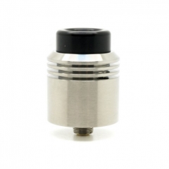 Authentic asMODus x Thesis Barrage 24mm BF RDA Rebuildable Dripping Atomizer - Silver