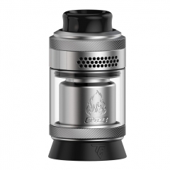 Authentic Thunder Cloud Blaze Solo 2 RTA 25mm Rebuildable Tank Atomizer 3.5ml 5.5ml - Silver Authentic Thunder Cloud Blaze Solo 2 RTA 25mm Rebuildable Tank Atomizer 3.5ml 5.5ml - Silver