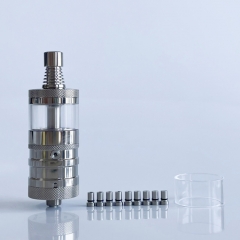 Rekavape E-Vapor V4.5S+ Style Titanium Alloy Top Fill 22mm MTL RTA 3.5ml - Silver Rekavape E-Vapor V4.5S+ Style Titanium Alloy Top Fill 22mm MTL RTA 3.5ml - Silver