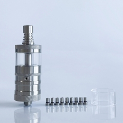 Rekavape E-Vapor V4.5S+ Style 316SS Top Fill 22mm MTL RTA 3.5ml - Silver Rekavape E-Vapor V4.5S+ Style 316SS Top Fill 22mm MTL RTA 3.5ml - Silver