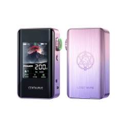 (Ships from Bonded Warehouse)Authentic LostVape Centaurus BT200 18650 Mod - Pink Purple