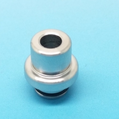 SteamT T9 Style 510 Drip Tip for RDA RTA Sub Ohm Tank 13mm - Silver