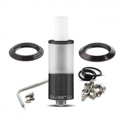 YFTK Dvarw 16 FL Style RTA Rebuildable Tank Atomizer Full Set 3ml - Black