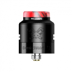(Ships from Bonded Warehouse)Authentic Hellvape Dead Rabbit 4 RDA - Matte Full Black
