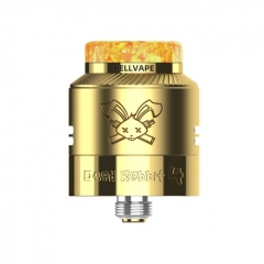 (Ships from Bonded Warehouse)Authentic Hellvape Dead Rabbit 4 RDA - Gold