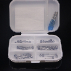 Authentic JubroVape 6 in 1 Pre-built Coil Kit A1 Premade Coils 30pcs