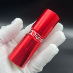 El Thunder Style Hybrid 18650 Mechanical Mod - Aircraft Aluminum Red