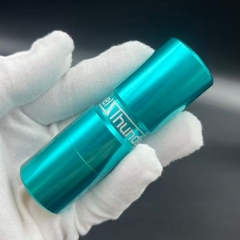 El Thunder Style Hybrid 18650 Mechanical Mod - Aircraft Aluminum Blue