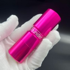 El Thunder Style Hybrid 18650 Mechanical Mod - Aircraft Aluminum Pink