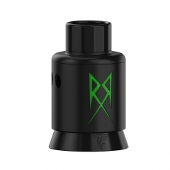Authentic Thunder Cloud GrimmGreen Recoil R3 316SS 24mm RDA Atomizer 2ml with BF Pin Limited Edition - Green Black Authentic Thunder Cloud GrimmGreen Recoil R3 316SS 24mm RDA Atomizer 2ml with BF Pin Limited Edition - Green Black