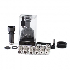 SXK AIR Style RBA Tank Full Kit for Boro Billet DotAIO V1 V2 Mod - Black SXK AIR Style RBA Tank Full Kit for Boro Billet DotAIO V1 V2 Mod - Black