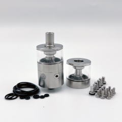 YFTK pNeumatyca Style 316SS 22mm RTA 3.5ml 4.2ml - Silver YFTK pNeumatyca Style 316SS 22mm RTA 3.5ml 4.2ml - Silver
