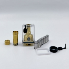 YFTK NT2U Style RBA Tank Full Kit for Boro Billet DotAIO V1 V2 Mod - Gold YFTK NT2U Style RBA Tank Full Kit for Boro Billet DotAIO V1 V2 Mod - Gold