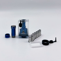 YFTK NT2U Style RBA Tank Full Kit for Boro Billet DotAIO V1 V2 Mod - Blue YFTK NT2U Style RBA Tank Full Kit for Boro Billet DotAIO V1 V2 Mod - Blue