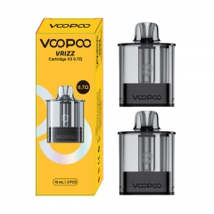 (Ships from Bonded Warehouse)Authentic VOOPOO Vrizz Pod Cartridge V2 15ml 2pcs - 0.7ohm (Ships from Bonded Warehouse)Authentic VOOPOO Vrizz Pod Cartridge V2 15ml 2pcs - 0.7ohm