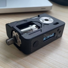 3D Print Black Knight Embedded + Coil Building Tap All in One 80W 18650 Box Mod  - A 3D Print Black Knight Embedded + Coil Building Tap All in One 80W 18650 Box Mod  - A