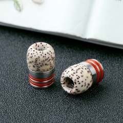 Focivape Bodhi Seed + SS Base 510 Drip Tip Mouthpiece for RTA RDA Tank 1PC