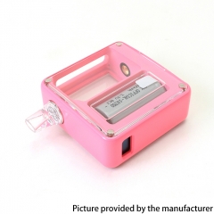 Bantam Style 30W Domestic Chips 18350 Box Mod Kit without Battery - Pink Bantam Style 30W Domestic Chips 18350 Box Mod Kit without Battery - Pink