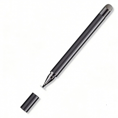 Universal 2 in1 Stylus Pen Compatible with iPad iPhone All Android Tablets - Black Universal 2 in1 Stylus Pen Compatible with iPad iPhone All Android Tablets - Black