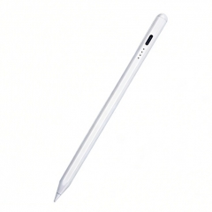 Ultra-thin Pen 204A Capacitive Stylus for iPad with 2 Replacement Tips - White Ultra-thin Pen 204A Capacitive Stylus for iPad with 2 Replacement Tips - White