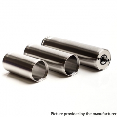 Minister Style 18350 18500 18650 Mech Mod - Silver Minister Style 18350 18500 18650 Mech Mod - Silver