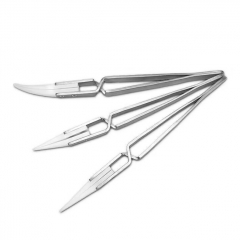 Electronics Ceramic Tweezers Set Non-Magnetic Heat-Resistant Stainless Steel PCB Repair Soldering Tools Electronics Ceramic Tweezers Set Non-Magnetic Heat-Resistant Stainless Steel PCB Repair Soldering Tools