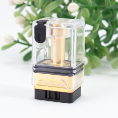 SXK DOTSHELL V2 Style Rebuildable Tank with 8 Air Pins for DOTAIO Mod - Gold SXK DOTSHELL V2 Style Rebuildable Tank with 8 Air Pins for DOTAIO Mod - Gold