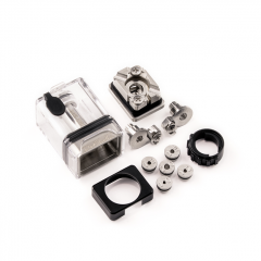 YFTK DOTSHELL V2 Style Rebuildable Tank with 5 Air Pins for DOTAIO Mod - Silver YFTK DOTSHELL V2 Style Rebuildable Tank with 5 Air Pins for DOTAIO Mod - Silver