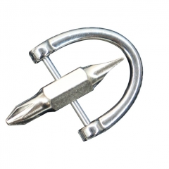 Outdoor Portable EDC Keychain Screwdriver Set Phillips Slotted Mini Removal Tool Outdoor Portable EDC Keychain Screwdriver Set Phillips Slotted Mini Removal Tool