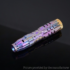 Comp Lyfe Comply Predator Style Titanium Alloy 18650 Mechanical Mech Mod - Anodic Oxidation E Comp Lyfe Comply Predator Style Titanium Alloy 18650 Mechanical Mech Mod - Anodic Oxidation E