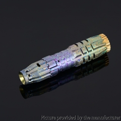 Comp Lyfe Comply Predator Style Titanium Alloy 18650 Mechanical Mech Mod - Anodic Oxidation A Comp Lyfe Comply Predator Style Titanium Alloy 18650 Mechanical Mech Mod - Anodic Oxidation A