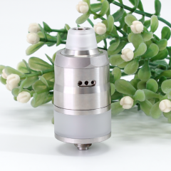 SXK AUCTANE Style 22mm RDTA Rebuildable Tank Dripping Atomizer - Silver SXK AUCTANE Style 22mm RDTA Rebuildable Tank Dripping Atomizer - Silver