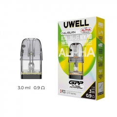 (Ships from Bonded Warehouse)Authentic Uwell Caliburn GPP Alpha Pod Cartridge 3ml 3pcs - 0.9ohm (Ships from Bonded Warehouse)Authentic Uwell Caliburn GPP Alpha Pod Cartridge 3ml 3pcs - 0.9ohm