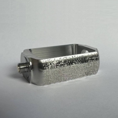 Capsule Style Replacement Adapter for Billet Tank Boro Devices - Textured Silver Capsule Style Replacement Adapter for Billet Tank Boro Devices - Textured Silver