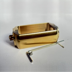 Capsule Style Replacement Adapter for Billet Tank Boro Devices - Gold Capsule Style Replacement Adapter for Billet Tank Boro Devices - Gold