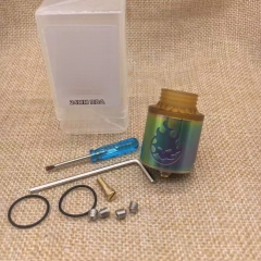 Phobia Style 24mm RDA Rebuildable Dripping Atomizer - Rainbow Phobia Style 24mm RDA Rebuildable Dripping Atomizer - Rainbow