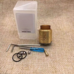 Phobia Style 24mm RDA Rebuildable Dripping Atomizer - Gold Phobia Style 24mm RDA Rebuildable Dripping Atomizer - Gold