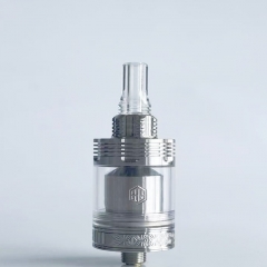 RekaVape Four One Five 415 V2 Style Short 22mm MTL RTA Atomizer - PC Silver RekaVape Four One Five 415 V2 Style Short 22mm MTL RTA Atomizer - PC Silver