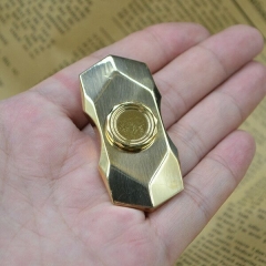 Diamond EDC Hand Spinner Focus Toy - Brass