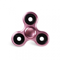 Tri- Spin Hand Spinner Focus Toy EDC Every Day Carry - Pink