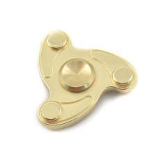 Triangle Hand Spinner Fidget EDC Toy Relieves Anxiety and Boredom - Gold