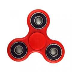 Tri-Fidget Hand Spinner Fidget toy Focus EDC - Red