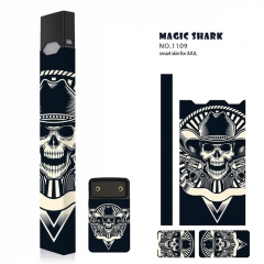 Authentic Vapethink Magic Shark 3M Wrapper Smart Skin Sticker for Juul - No.1109