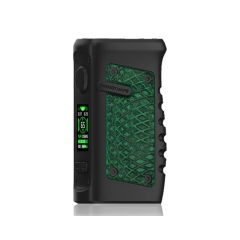 (Ships from HK)Authentic Vandy Vape Jackaroo 100W 18650/20700/21700 TC VW Box Mod - Green Anaconda