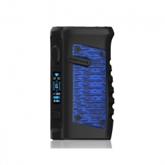 (Ships from HK)Authentic Vandy Vape Jackaroo 100W 18650/20700/21700 TC VW Box Mod - Blue Python