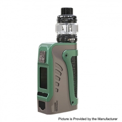 (Ships from HK)Authentic Wismec Reuleaux Tinker2 200W TC VW APV IP67 Waterproof Box Mod w/TROUGH Tank 6.5ml/0.35/0.2ohm Kit - Titanium Gray