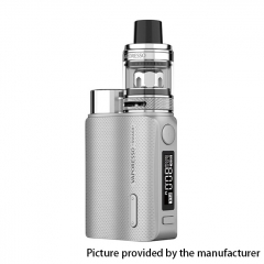 (Ships from HK)Authentic Vaporesso SWAG II 80W VW 18650 Box Mod w/ NRG PE Tank Atomizer Kit 3.5ml - Silver